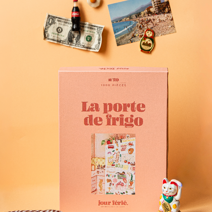 Puzzle 1000 pcs - La porte de frigo