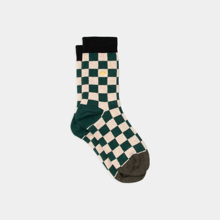 Chaussettes en coton peigné Carreaux - Tourist trophy - Homme