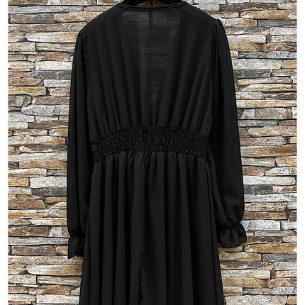 Robe courte Juliette à manches longues