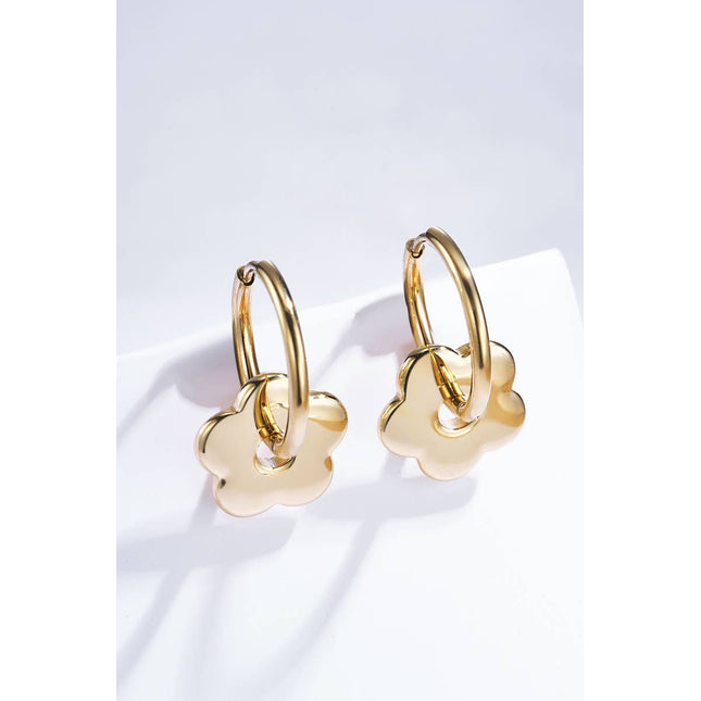 Boucles d'oreille en acier inoxydable