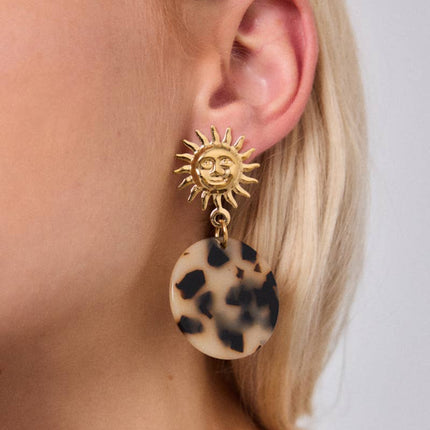 Boucles d'oreille en acier inoxydable
