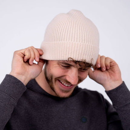 Bonnet en laine d'agneau Nude : Taille unique