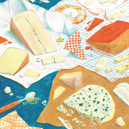 Puzzle 1000 pcs - passer au fromage
