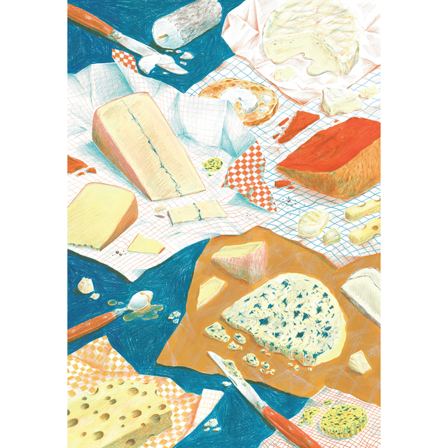 Puzzle 1000 pcs - passer au fromage