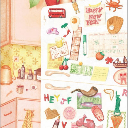 Puzzle 1000 pcs - La porte de frigo