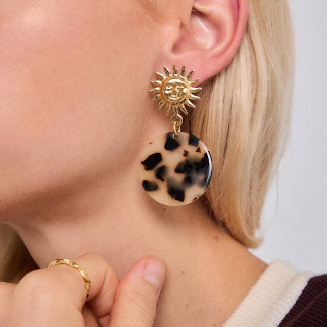 Boucles d'oreille en acier inoxydable