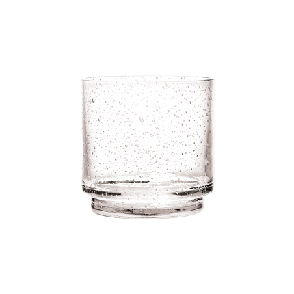Verre gobelet "Bouli" transparent empilable
