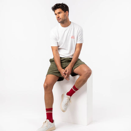 T-shirt 100% coton biologique Billyclub - Blanc - Homme