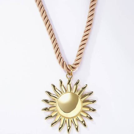 Collier en acier inoxydable - Doré