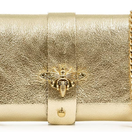 Sac pochette bandoulière chaîne dorée idéal fêtes fin année