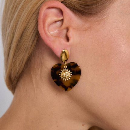 Boucles d'oreille en acier inoxydable