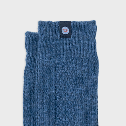 Chaussettes en laine Bleu : Taille unique - Homme