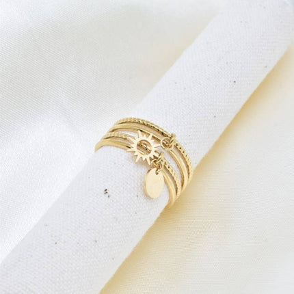 Bague en acier inoxydable
