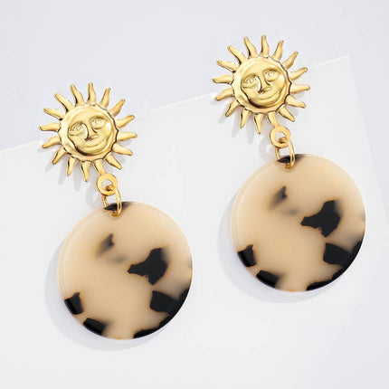 Boucles d'oreille en acier inoxydable