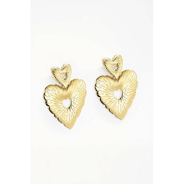 Boucles d'oreille en acier inoxydable