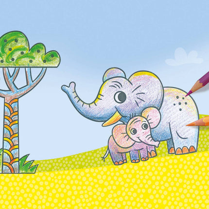 Personnages à tamponner : Ma petite savane