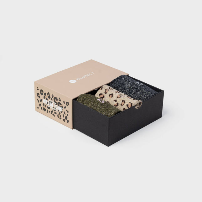 Coffret de chaussettes femme - Wild at heart : Taille unique