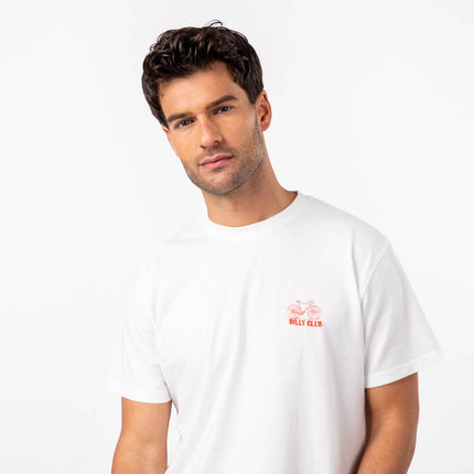 T-shirt 100% coton biologique Billyclub - Blanc - Homme