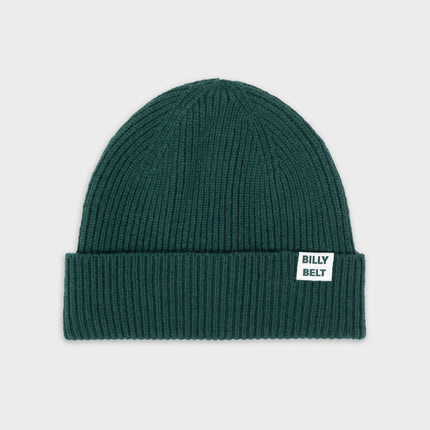 Bonnet en laine - Vert anglais chiné - Taille unique