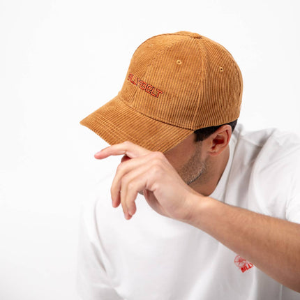 Casquette velours Marron - Homme