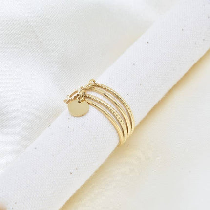 Bague en acier inoxydable