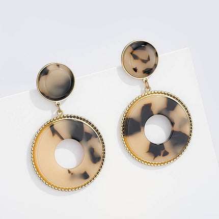 Boucles d'oreille en acier inoxydable